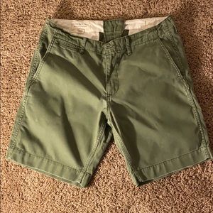Denim and Supply Green Khaki Shorts